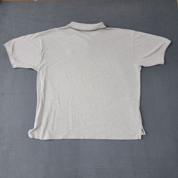 VTG RARE 1998 Evil Taz Tasmanian Devil Polo‎ Heather Grey Warner Bros Mens 2XL - Picture 6 of 6